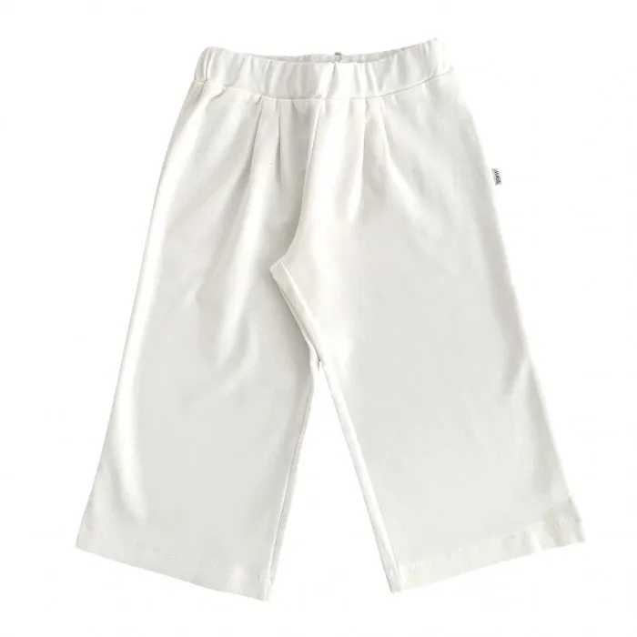 PANTALONE PUNTO MILANO BIANCO LATTE